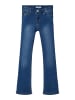 name it Mädchen Bootcut Stretch-Jeans in Blau