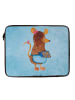 Mr. & Mrs. Panda Laptop Case Maus Kekse ohne Spruch in Eisblau
