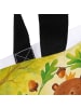 Mr. & Mrs. Panda Tote Bag Bär König Design ohne Spruch in Weiß