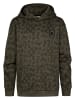 Petrol Industries Hoodie mit Allover-Print Forgeplace in Grau