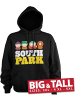 South Park Hoodie in Schwarz
