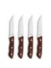 Amefa 4-tlg. Steakmesser Set HERCULE in braun