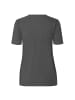IDENTITY T-Shirt stretch in Silver grey