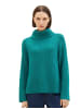 Tom Tailor Pullover in ever green melange