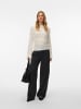 Vero Moda Hose in Dark Grey Melange