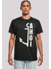 F4NT4STIC T-Shirt Ahoi Anker Crop Knut & Jan Hamburg in schwarz