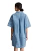 Marc O'Polo DENIM Crayfish Capsule Striped Denim Dress, Kellerfalte hinten in Medium Blue