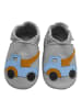 Bemesu Baby Krabbelschuhe aus Leder, weiche Lauflernschuhe mit rutschfester Sohle 