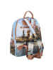 Y Not? Yesbag City Rucksack 33 cm in Roman Holidays