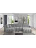 MF Design Bonita Recamiere Rechts in Hellgrau -  (L) 175 x (B) 350 x (H) 92 cm