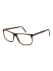 Andy Wolf Unisex Optische Fassungen Rechtwinklig Braun