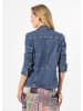 GOLDNER Zeitlose Jeansjacke aus Baumwolle in blau