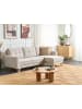 Beliani Ecksofa SIRO in Beige/Braun - (W) 240 x (H) 95 x (L) 142 cm