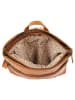 SPIKES & SPARROW Rucksack echt Leder in cognac