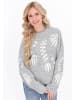 IZIA Sweater in light grey melange