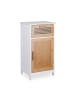 relaxdays Badschrank in Weiß - (B)40 x (H)70 x (T)18,5 cm
