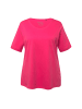 Ulla Popken Shirt in dunkel rosa