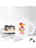 Mr. & Mrs. Panda Teetasse Fuchs Sänger ohne Spruch in Transparent