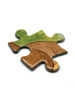 Mr. & Mrs. Panda Puzzle Otter Blumenstrauß Design ohne Spruch in Weiß