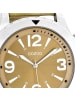 Oozoo Analog-Armbanduhr Oozoo Timepieces beige groß (ca. 45mm)
