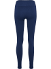 Hummel Leggings Hmlpulse Damen in DRESS BLUES