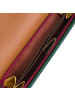 MYWALIT Tri-fold Zip Wallet Geldbörse Leder 17 cm in bosco