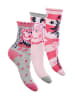 Peppa Pig Kinder Socken 6 Paar Strümpfe in Mehrfarbig