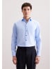 Seidensticker Business Hemd Comfort in Mittelblau