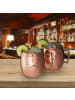 relaxdays 2x Moscow Mule Becher in Kupfer - 500 ml