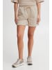 Oxmo Sweatshorts OXSafri in Beige