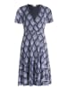CARTOON Volantkleid mit Rüschen in Dunkelblau/Blau