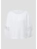 s.Oliver BLACK LABEL Sweatshirt langarm in Weiß