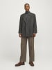 Jack & Jones Rollkragenpullover in Dark Grey Melange