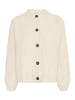 b. young BYNELLO SHORT CARDIGAN - straight fit in Birch Melange