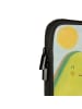 Mr. & Mrs. Panda Laptop Tasche Avocado Pärchen Design mit Spruch in Weiß