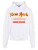 F4NT4STIC Ultra Heavy Hoodie New York OVERSIZE HOODIE in weiß