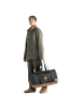 Herschel Heritage Duffle - Reisetasche 52 cm (navy/saddle brown) in black/saddle brown