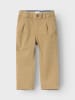 name it Stretch Chino Hose Gerade Twill Denim Pants in Beige