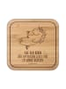 Mr. & Mrs. Panda Coaster Einhorn Blümchentail mit Spruch in Transparent