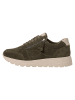 Tamaris WIDE FIT Sneaker in KHAKI SUEDE