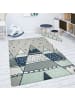 KADIMA DESIGN Kinderteppich waschmaschinenwaschbar Berge Kinderzimmer in Grau