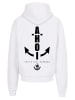 F4NT4STIC Hoodie Hoodie Ahoi Anker Knut & Jan Hamburg in weiß