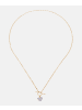 Diamant L'éternel Halskette aus 375 Gelbgold mit Diamant Herz-Design
