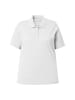 Ulla Popken Poloshirt in schneeweiß