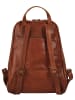 piké Rucksack echt Leder in braun