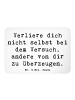 Mr. & Mrs. Panda Pinnwand Magnet Spruch Selbstzweifel vermeiden ... in Weiß