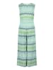 Betty Barclay Jumpsuit mit V-Ausschnitt in Blau/Grün