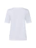 März T-Shirt in weiß blau