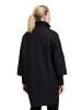 Betty Barclay Wollmantel mit Strickdetails in Schwarz