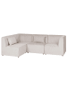 Beliani 4-tlg Modulsofa LEMVIG in Beige